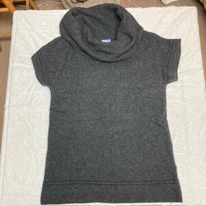 Vintage Gray Cowl Neck Sweater